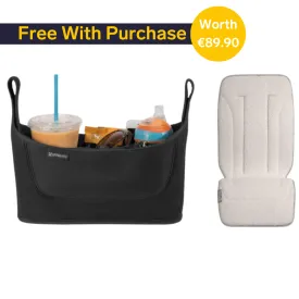 • FREE Uppababy Organiser and Seat Liner with Vista Purchase Worth €89.90 - Limited Time Offer