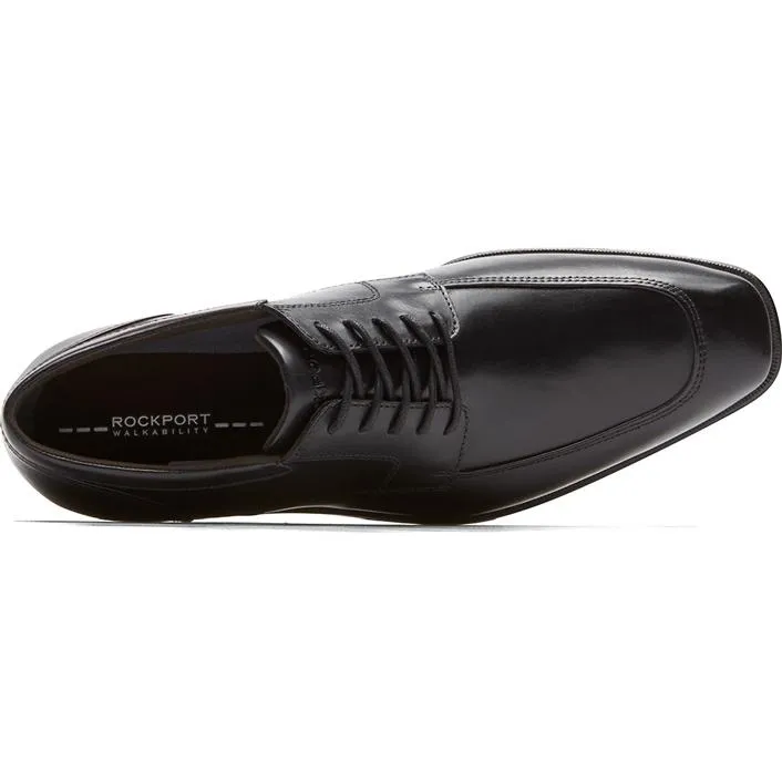 נעלי גברים אלגנטיות Rockport Maccullum Black מקולם שחור