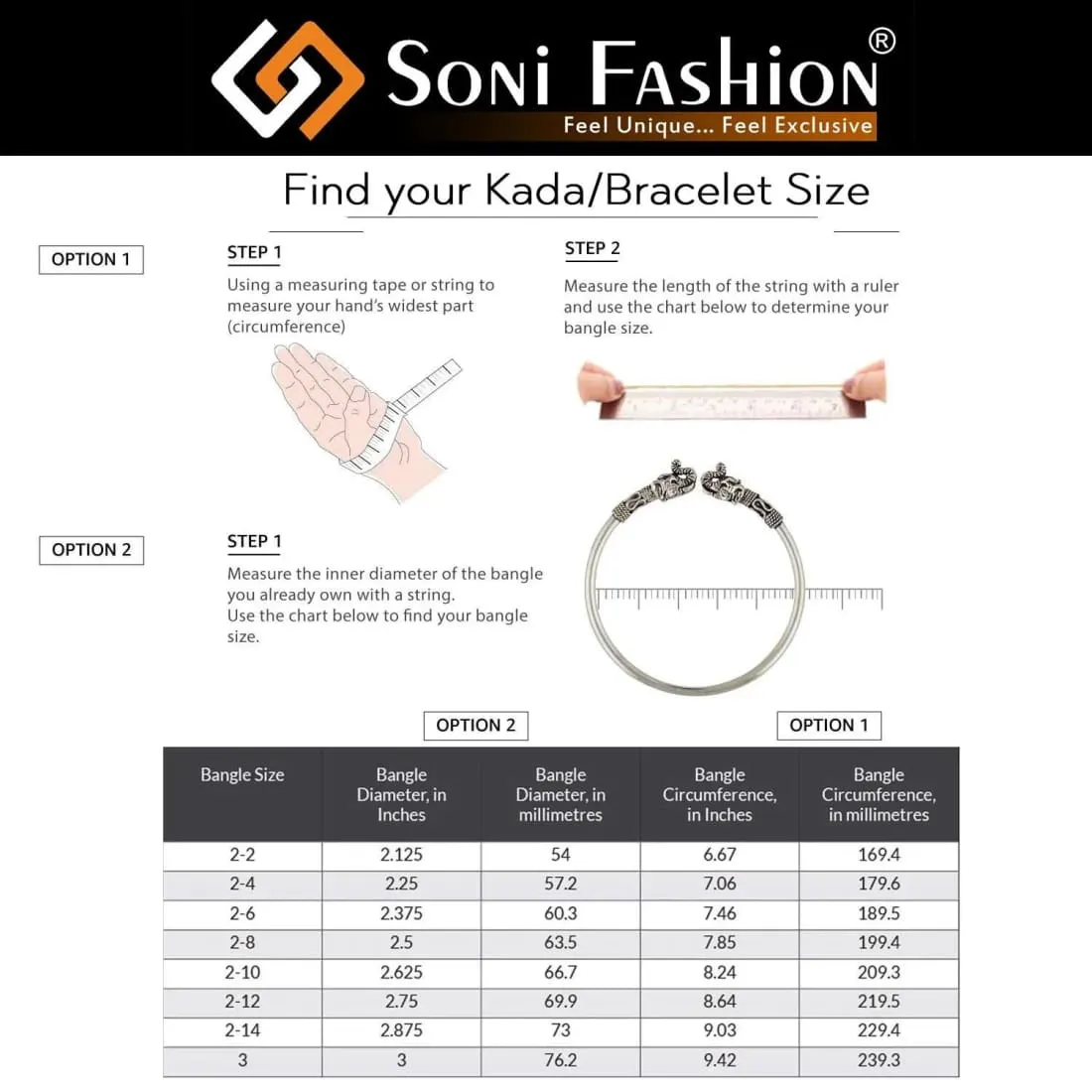 1 Gram Gold Forming Lion With Diamond Fashionable Design Kada For Men - Style A953