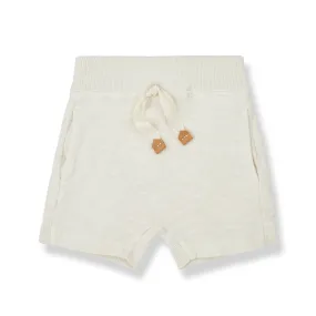 1   IN THE FAMILY IVORY BERMUDA SHORTS [FINAL SALE]