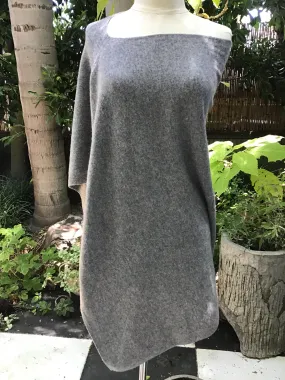 100% Cashmere Poncho / Mocha