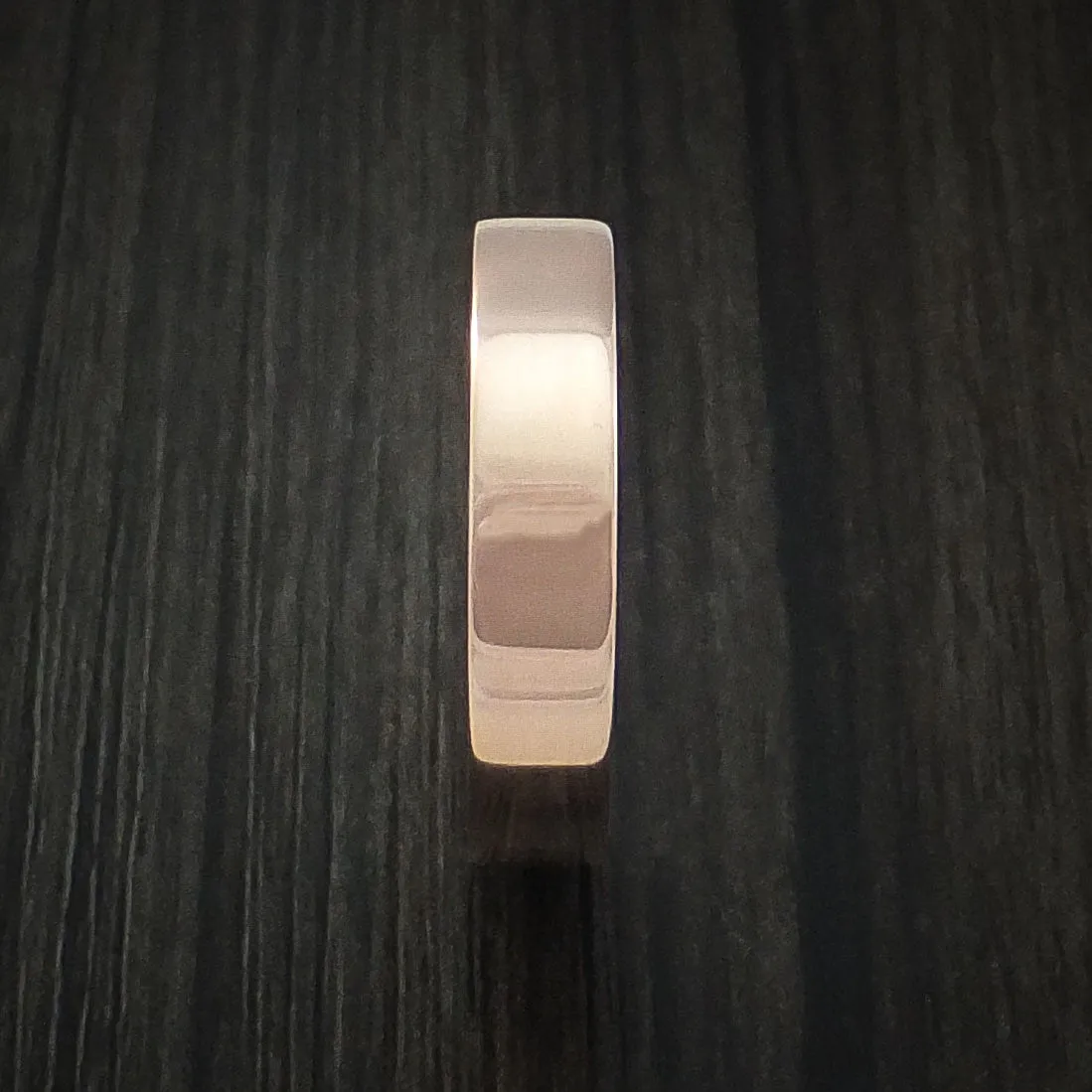 14K Rose Gold Classic Style Wedding Men's Band Custom Made