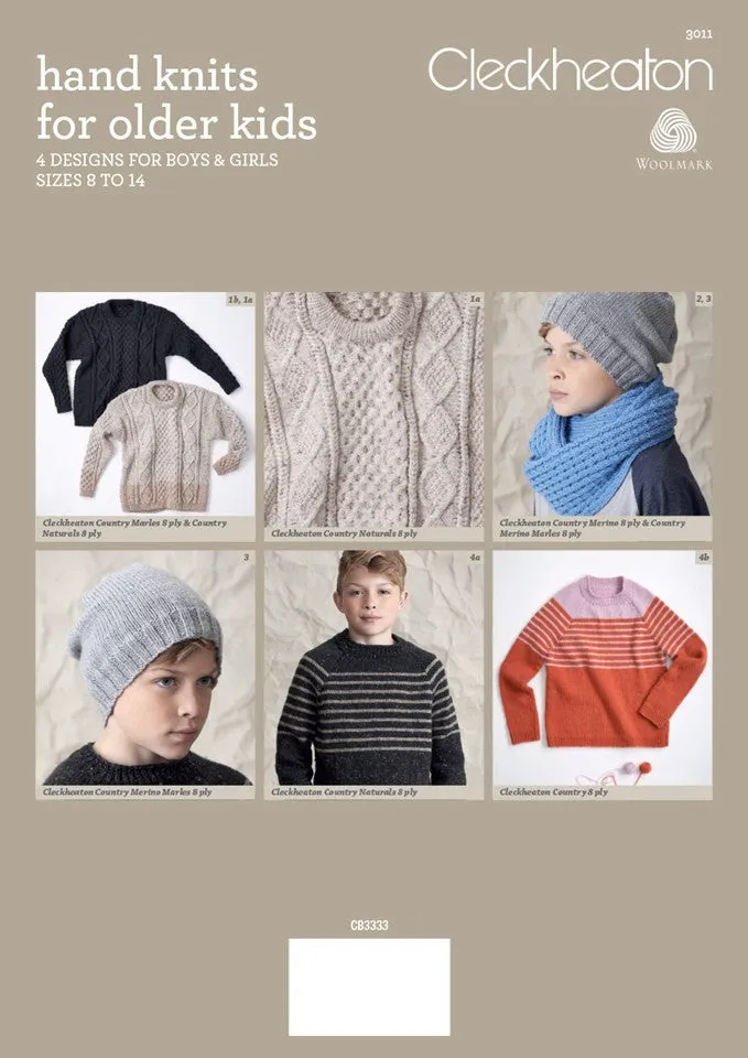 3011 Hand Knits for Older Kids