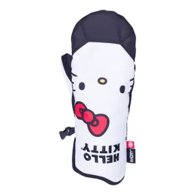 686 Women's Revel Mitt Hello Kitty White