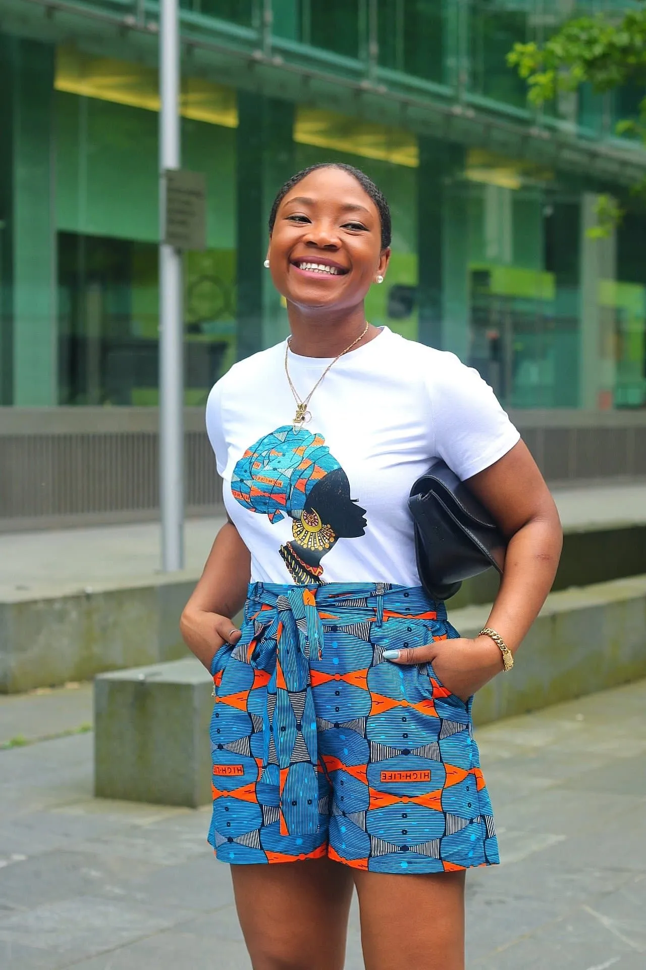 African Print Shorts ONLY - Abimbola