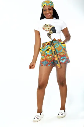 African Print Shorts ONLY - Abimbola