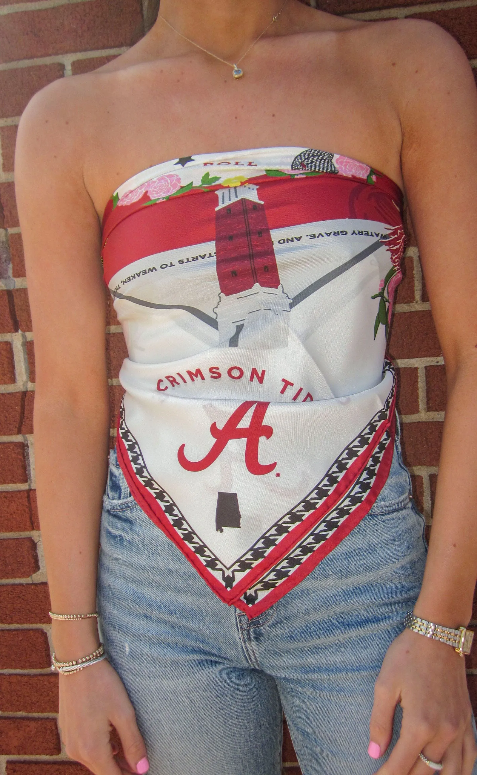 alabama saturday scarf