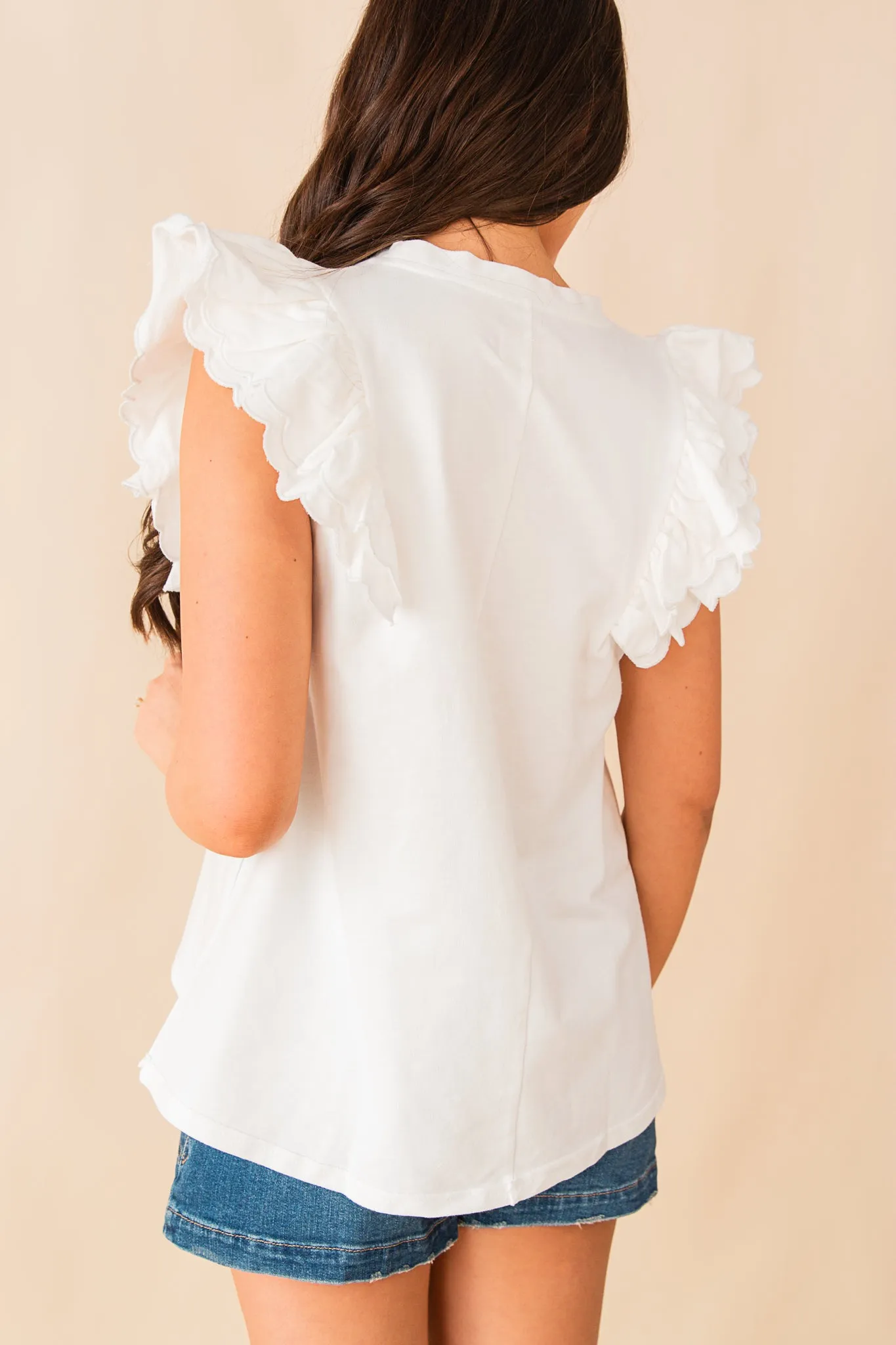 Allie French Terry Blouse