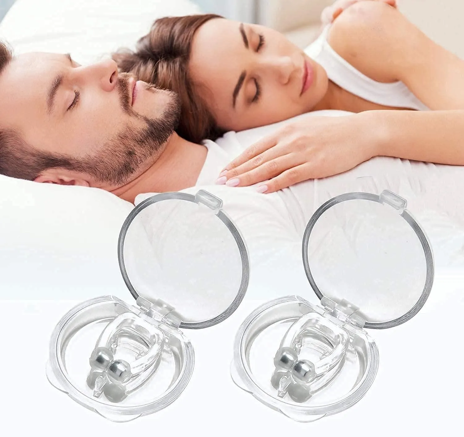 Anti Snoring Magnetic Nose Clip - Buy 1 Get 1 Free