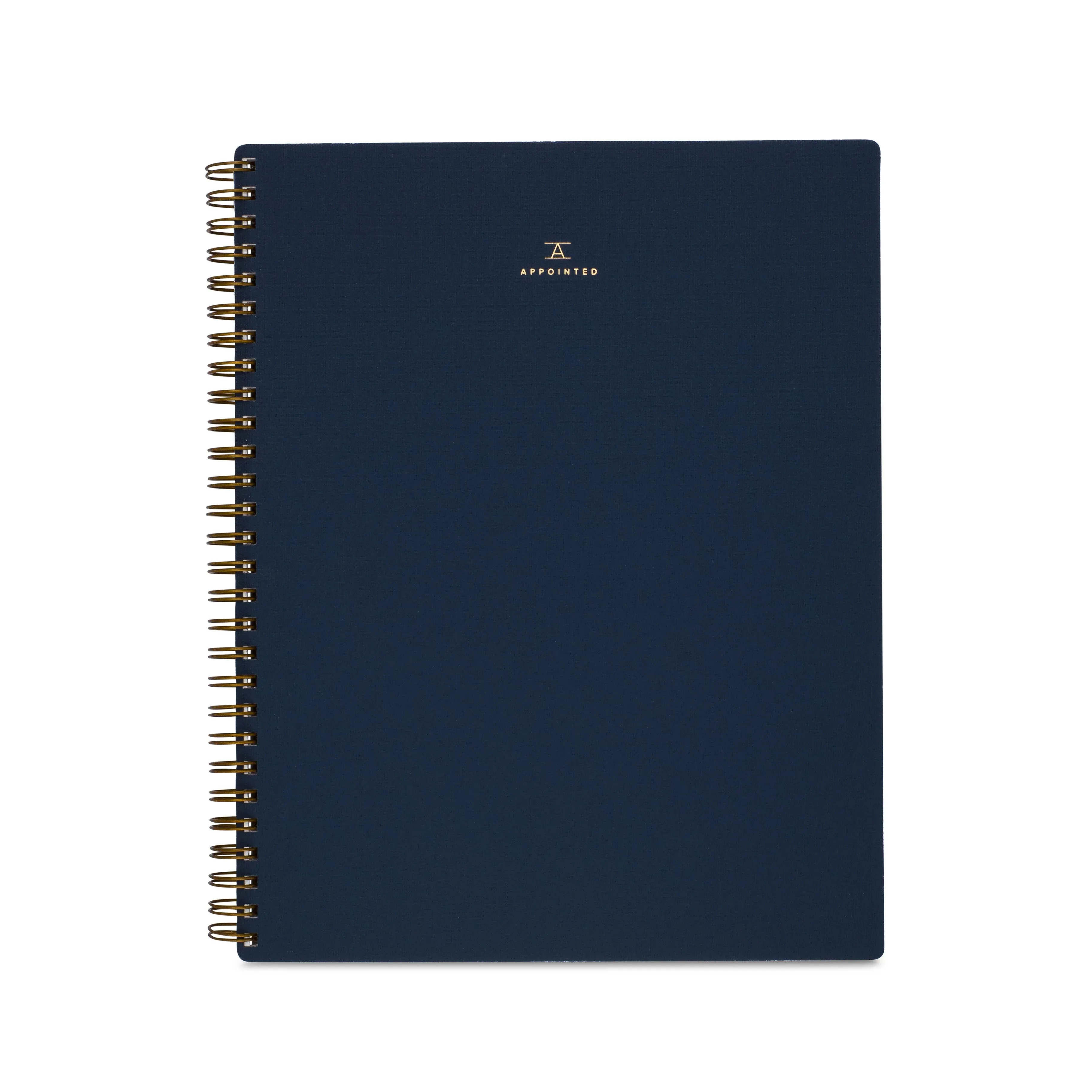 Appointed Notebook in Oxford Blue(L), Lined/Grid/Blank