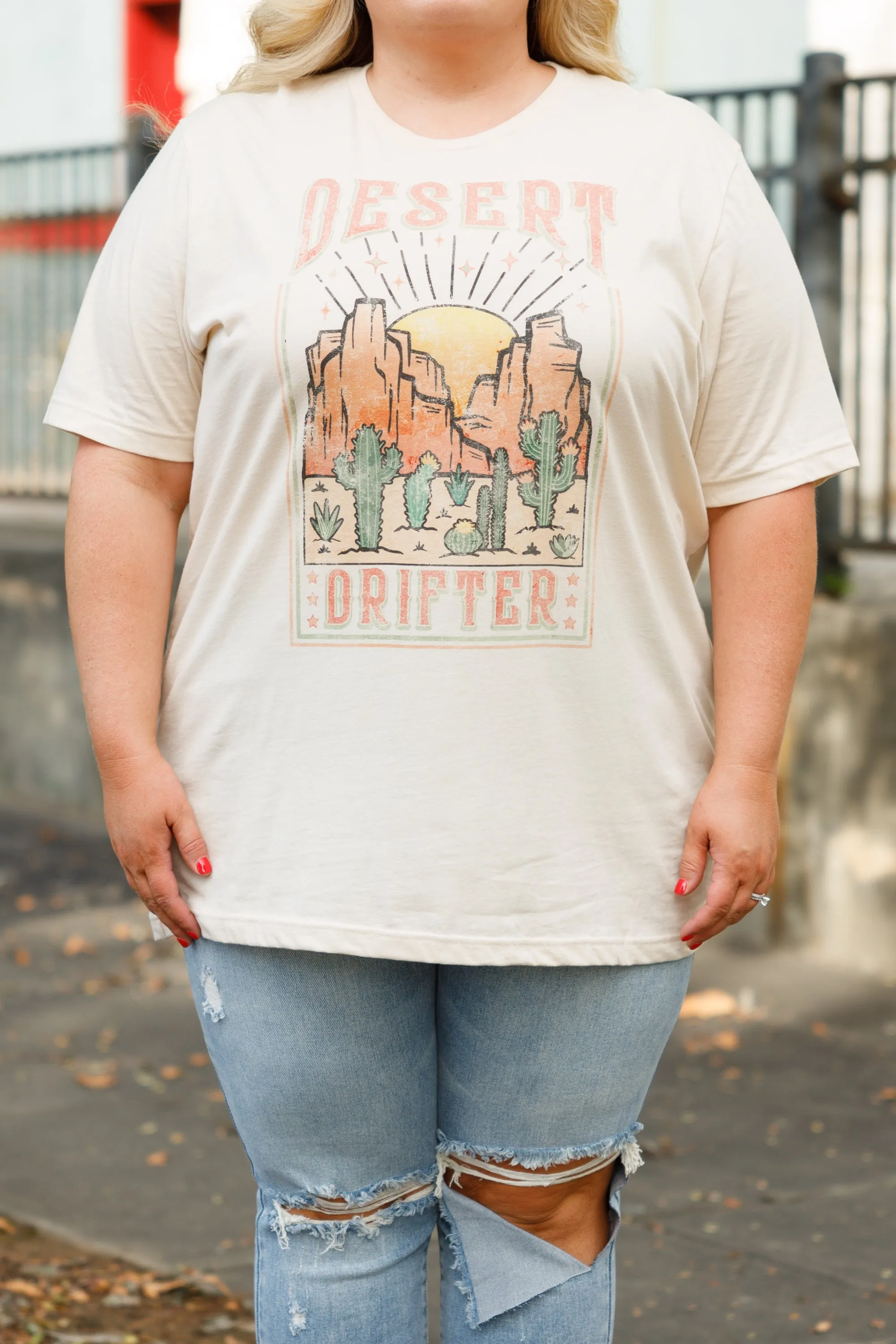 Arizona Plateau Tee, Soft Cream