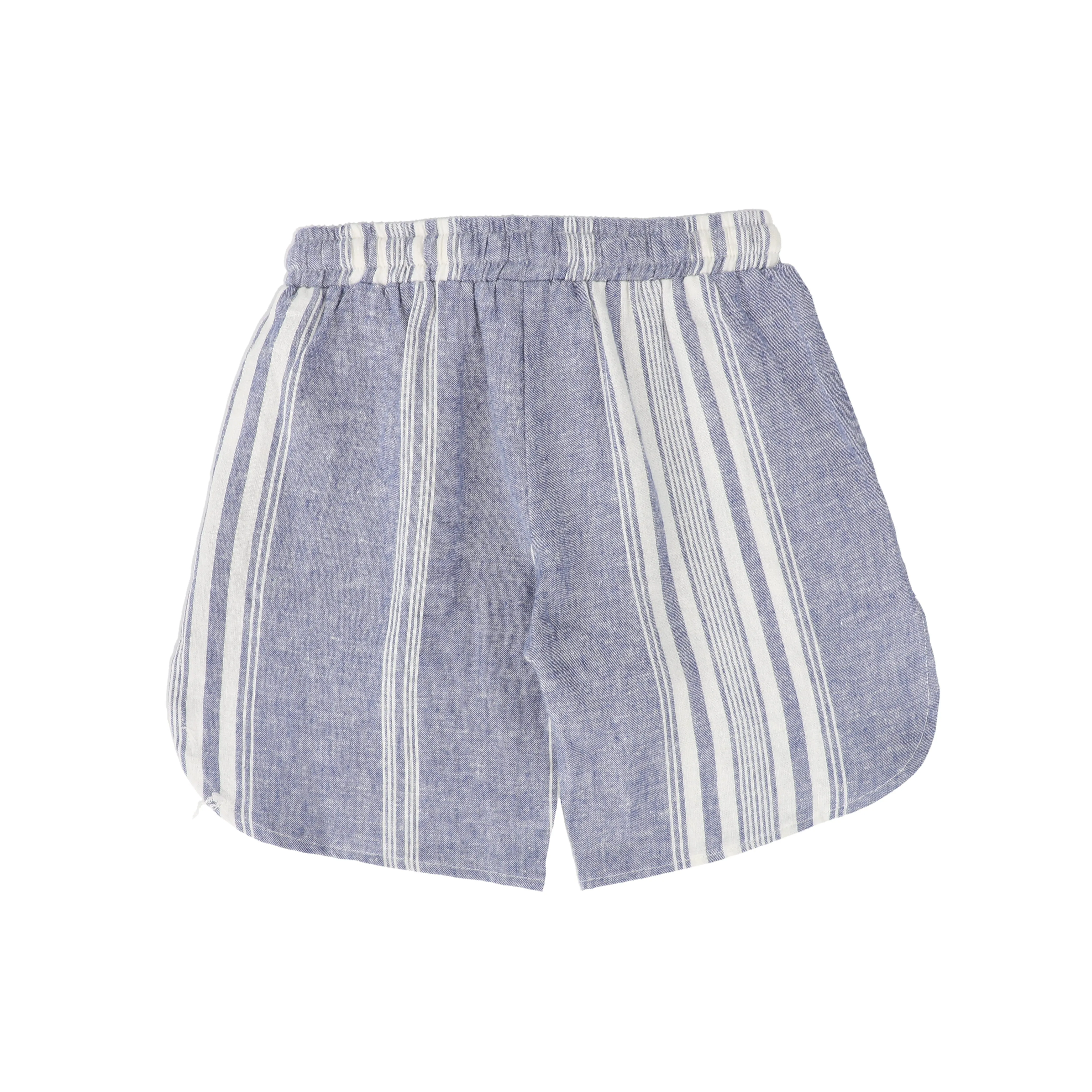 BACE COLLECTION BLUE STRIPED SHORTS [FINAL SALE]