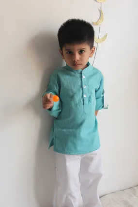 Stylish Band Collar Kurta for Men