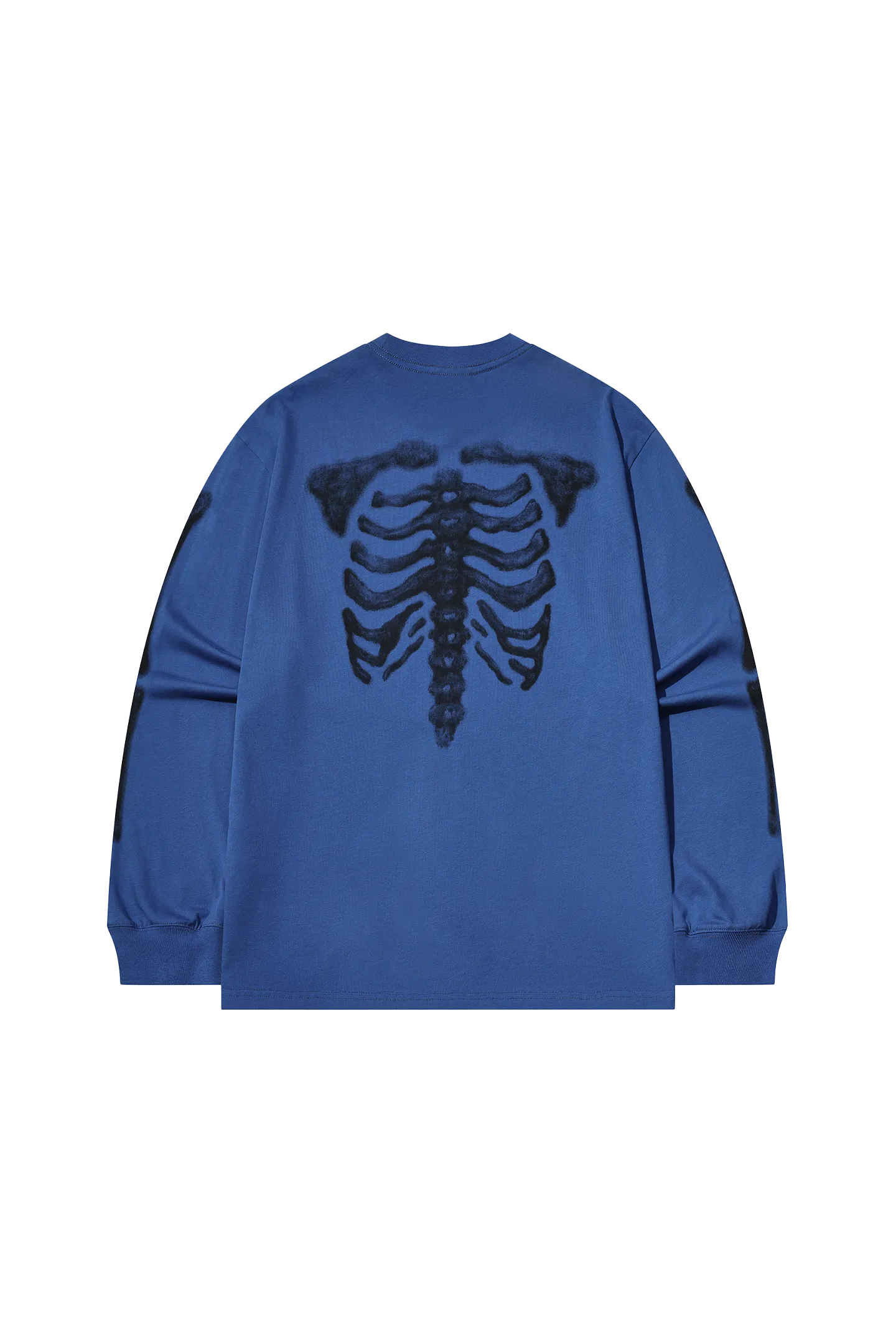 BEASTER Ghost Face Fun Print Casual Sweatshirt