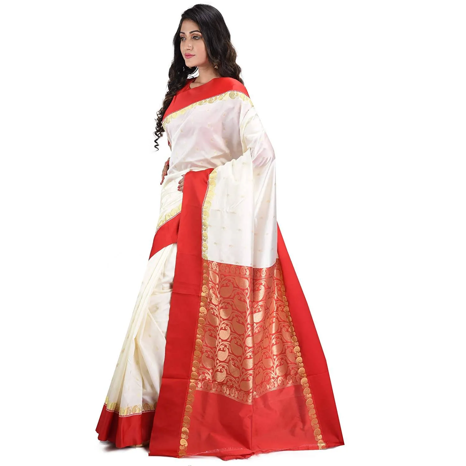 Bengal Premium Garad Silk Saree