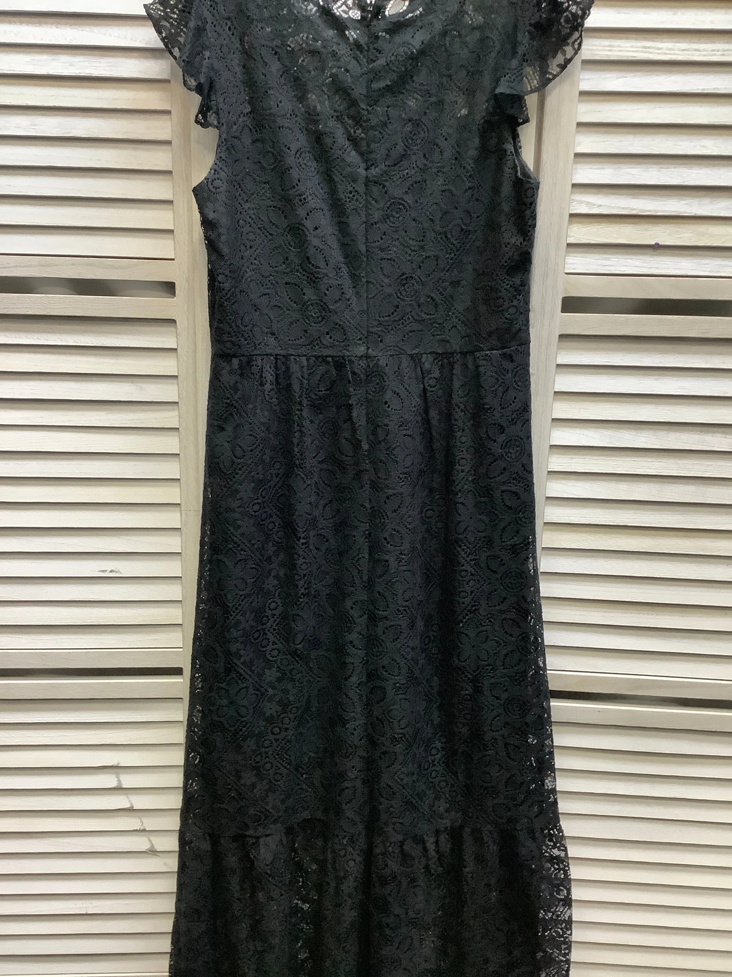 Black Dress Casual Maxi Polo Ralph Lauren, Size 10