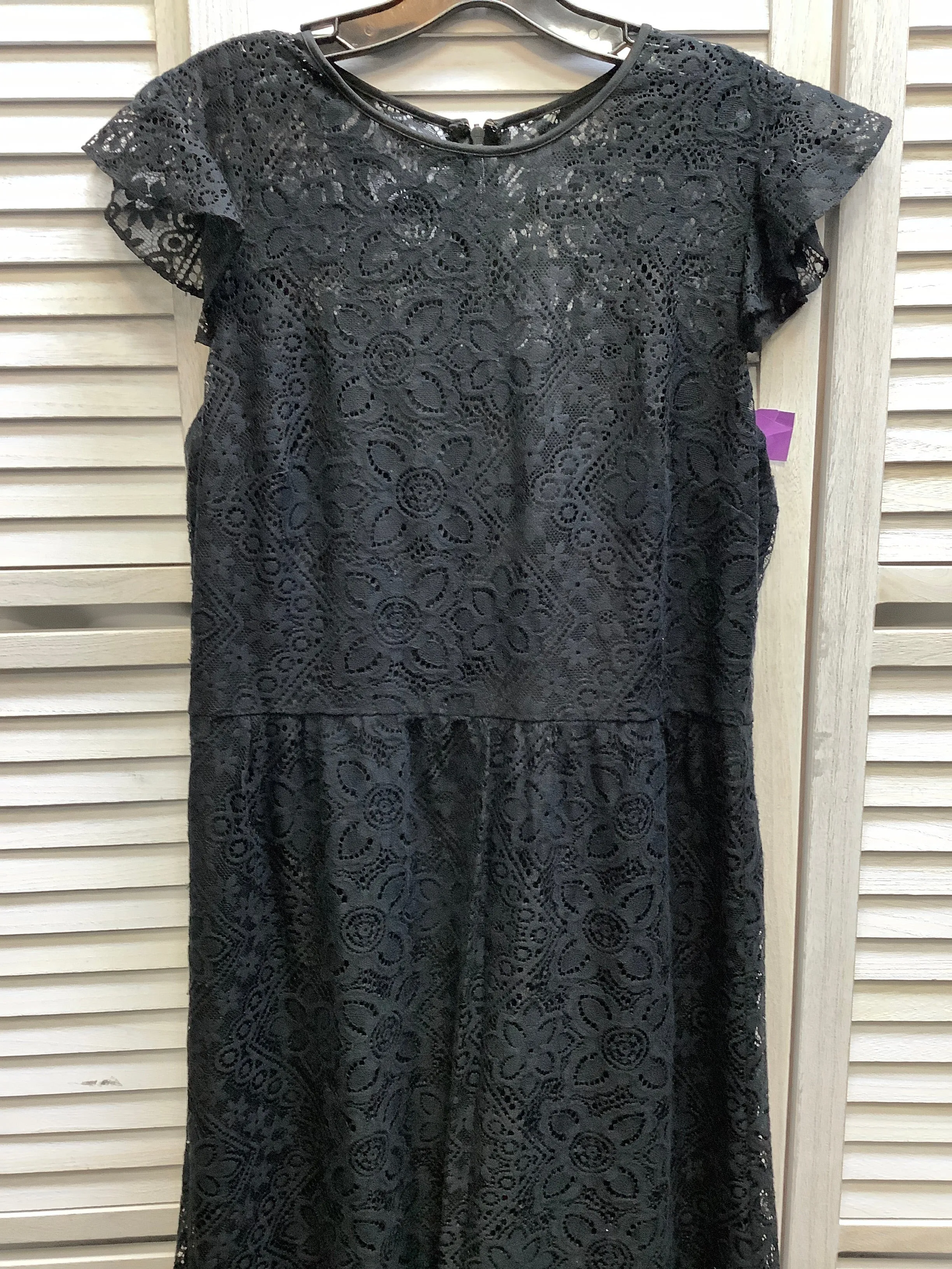 Black Dress Casual Maxi Polo Ralph Lauren, Size 10
