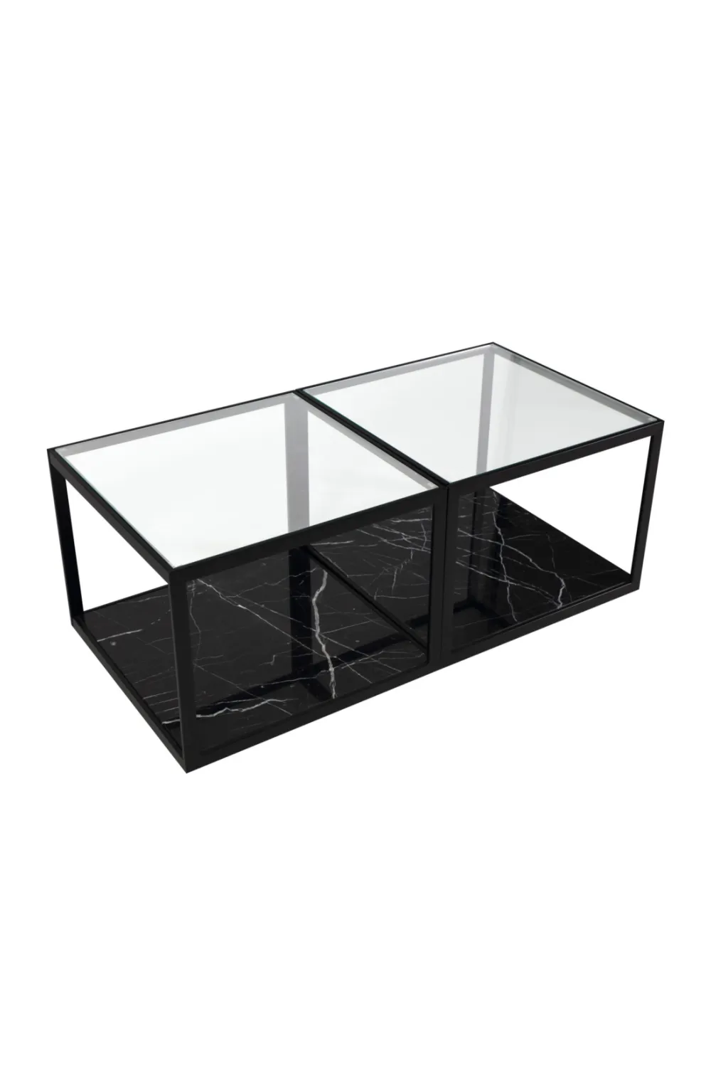 Black Marble Coffee Table Set | Liang & Eimil Tamon