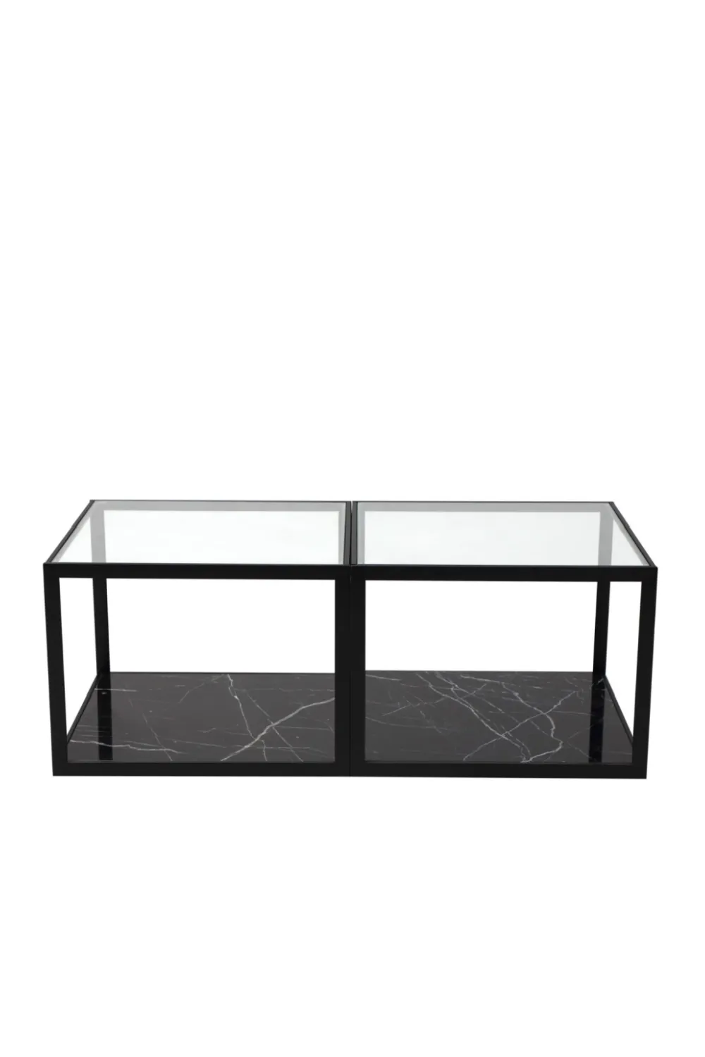 Black Marble Coffee Table Set | Liang & Eimil Tamon