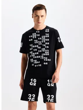 Black Relax Fit Co-Ords