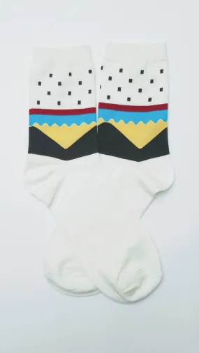 Burger Bun Crew Socks