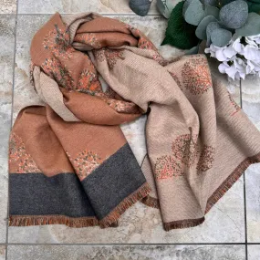Butterfly 4 Tree of Life Reversible Scarf