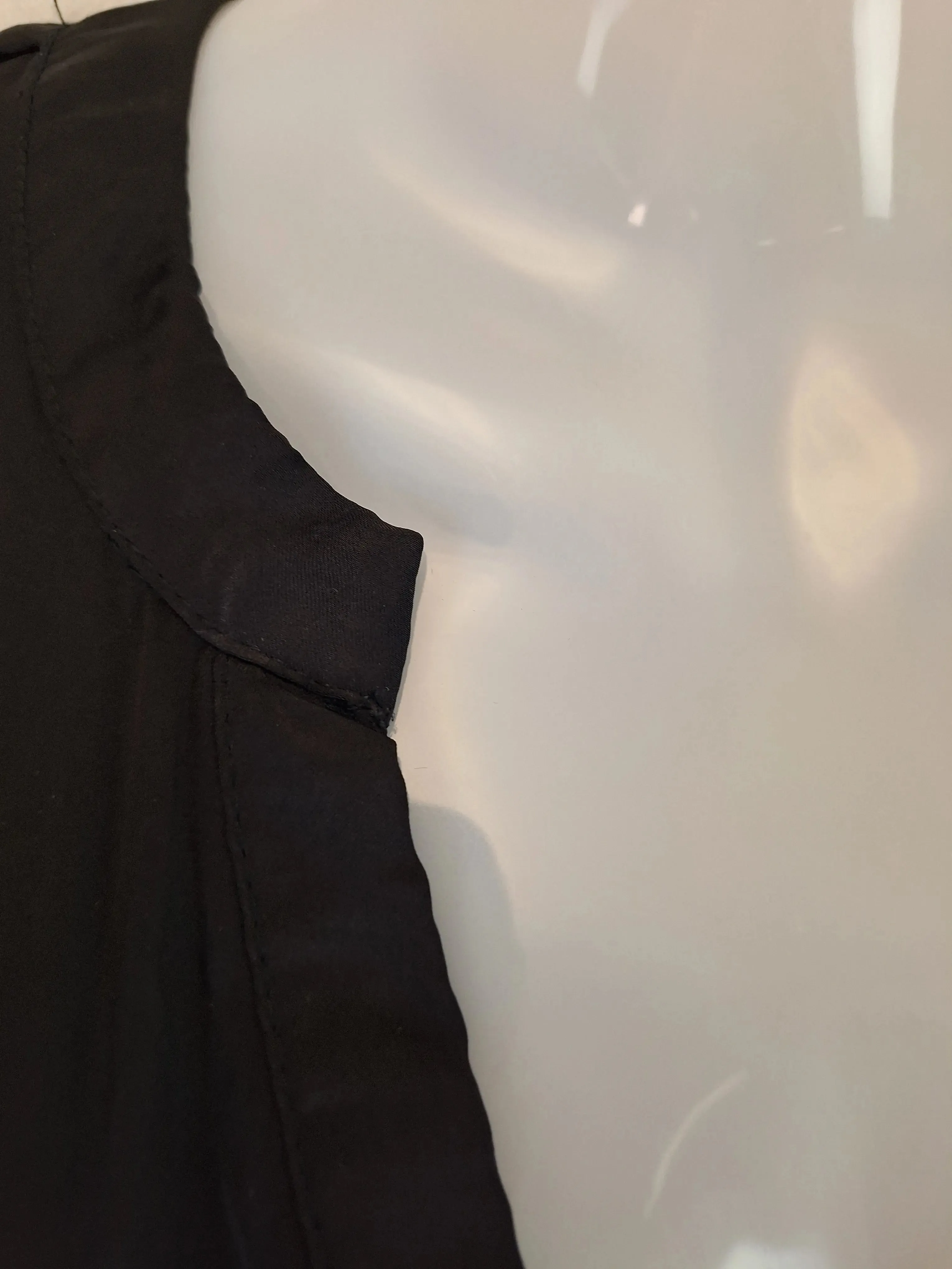 Carolina Elegant Satin Puff Sleeve Maxi Dress Size S