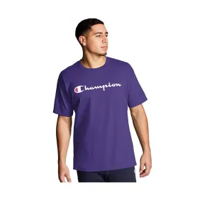 Champion Classic Graphic Jersey Tee Purple GT23H Y06794 K8S