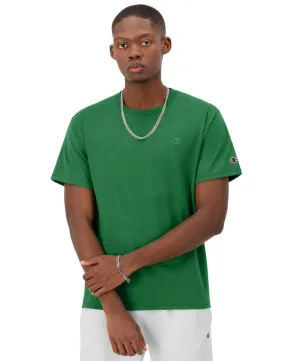 Champion Classic Tee, Embroidered C Logo Road Sign Green T0223 A9MC
