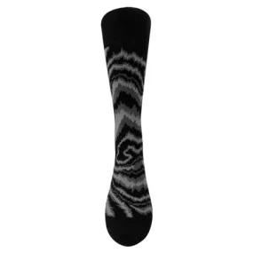 Chaossocks - Marble-men's black grey