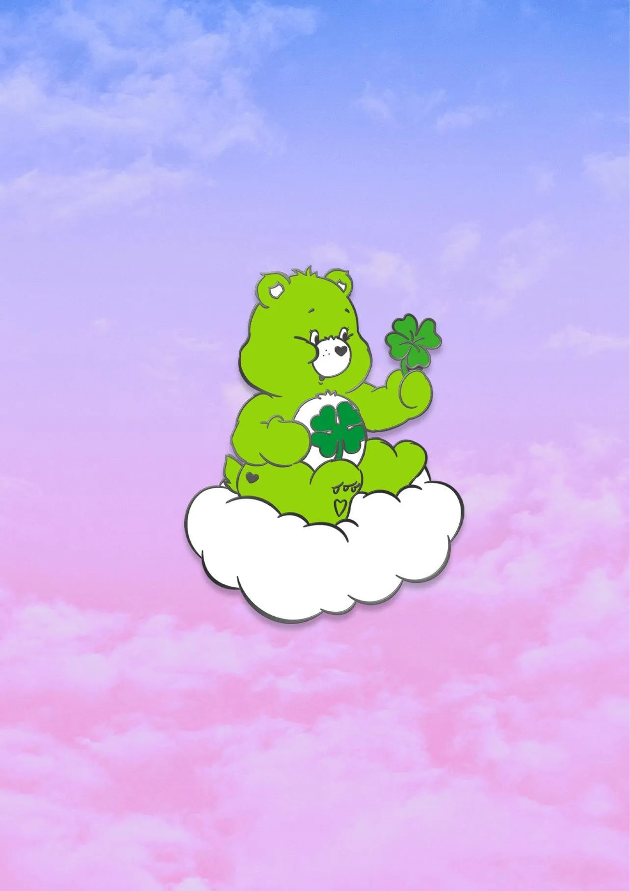 Classic Good Luck Care Bear Pin **Back-Order**
