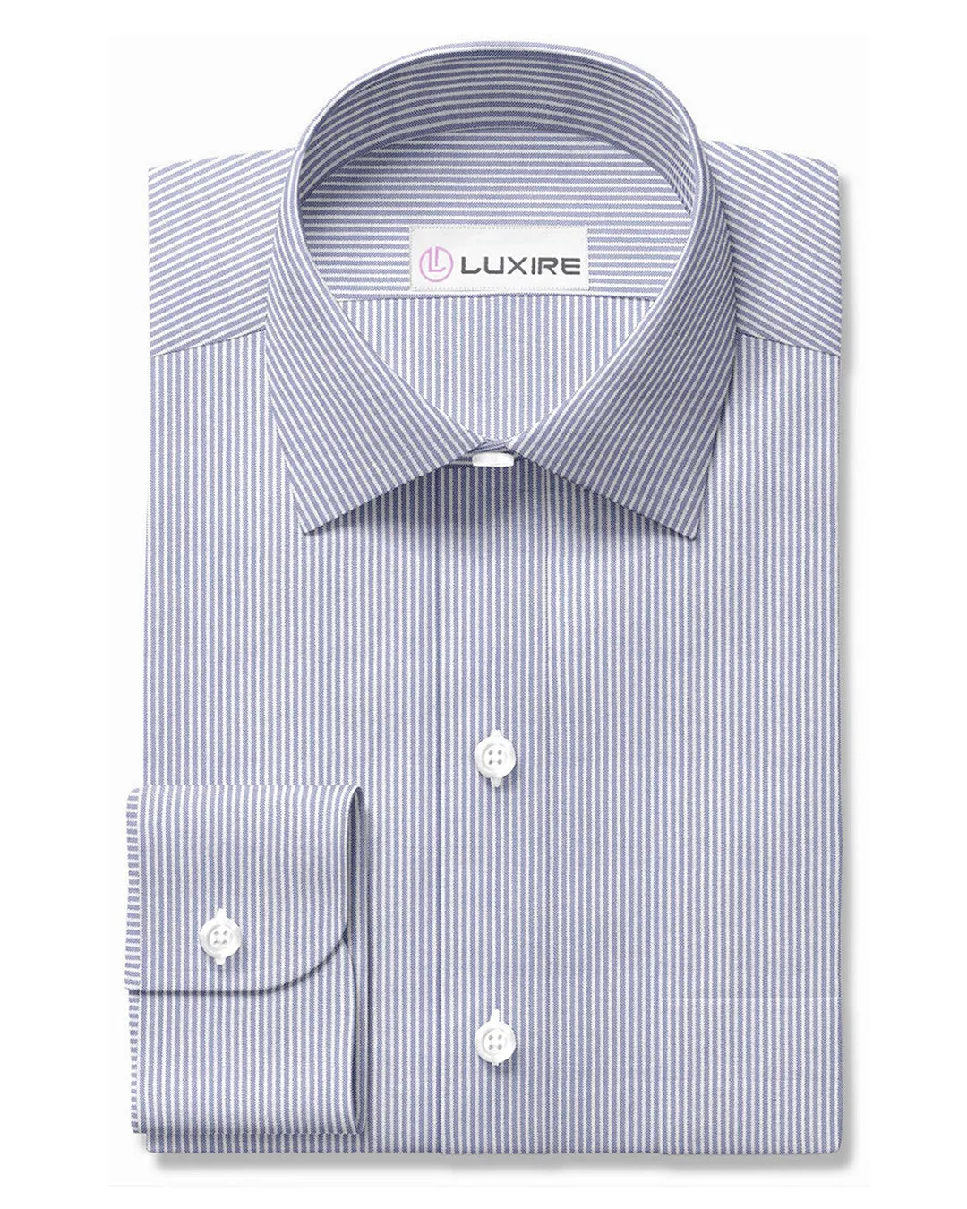 Classic Oxford: Navy University Stripes