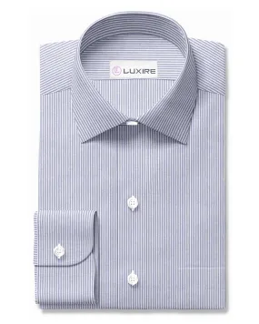 Classic Oxford: Navy University Stripes