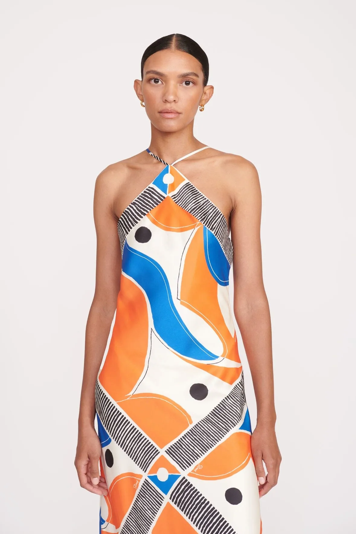CUBISM DRESS | MOD FOULARD