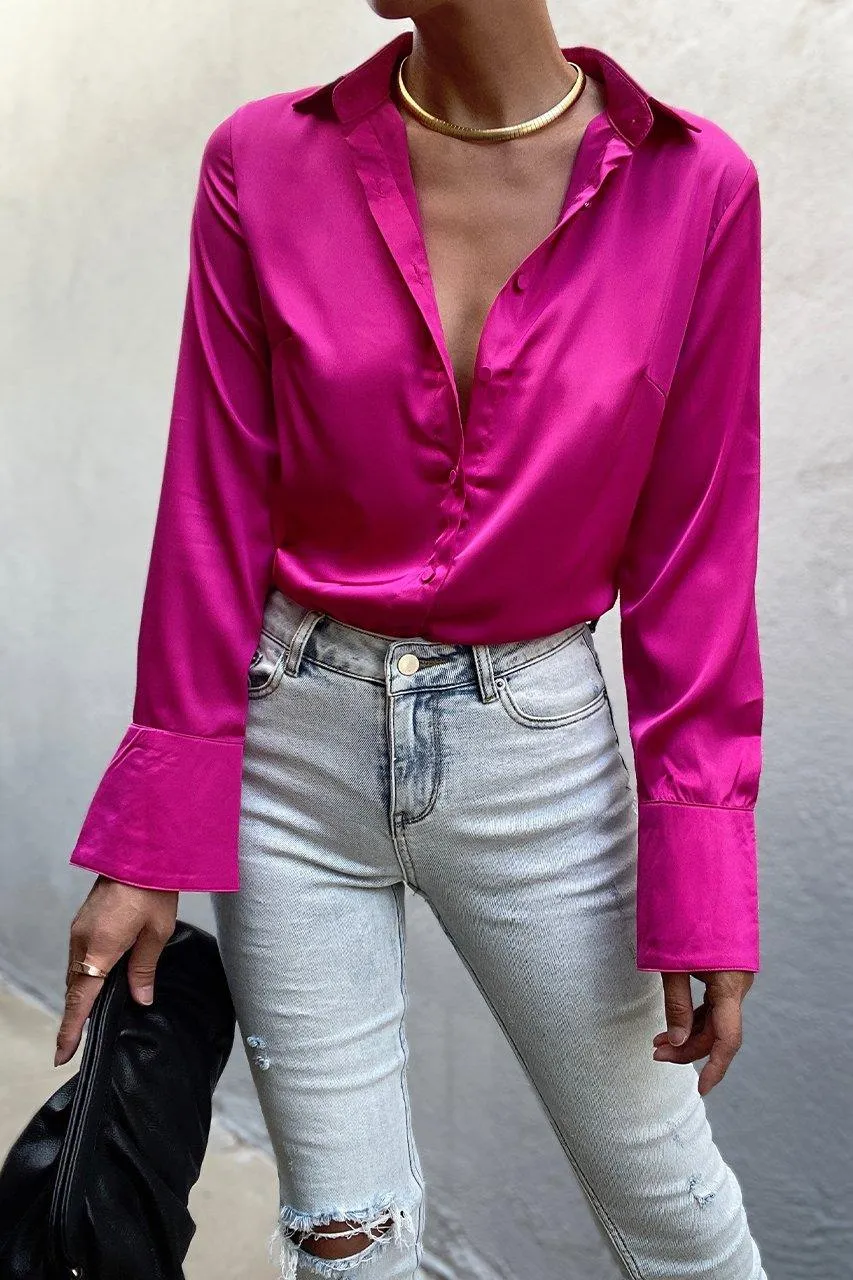Dana Satiny Shirt