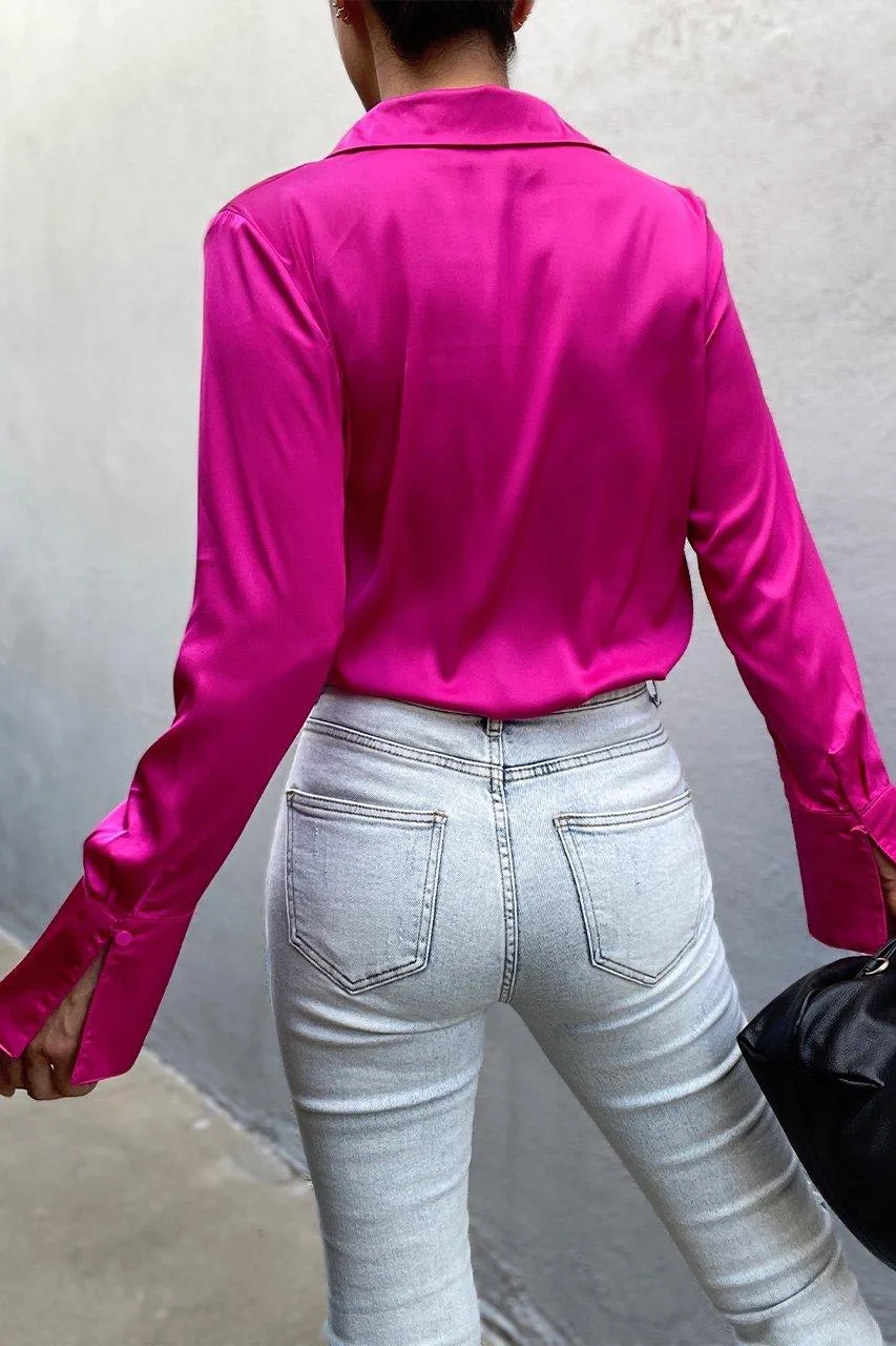 Dana Satiny Shirt