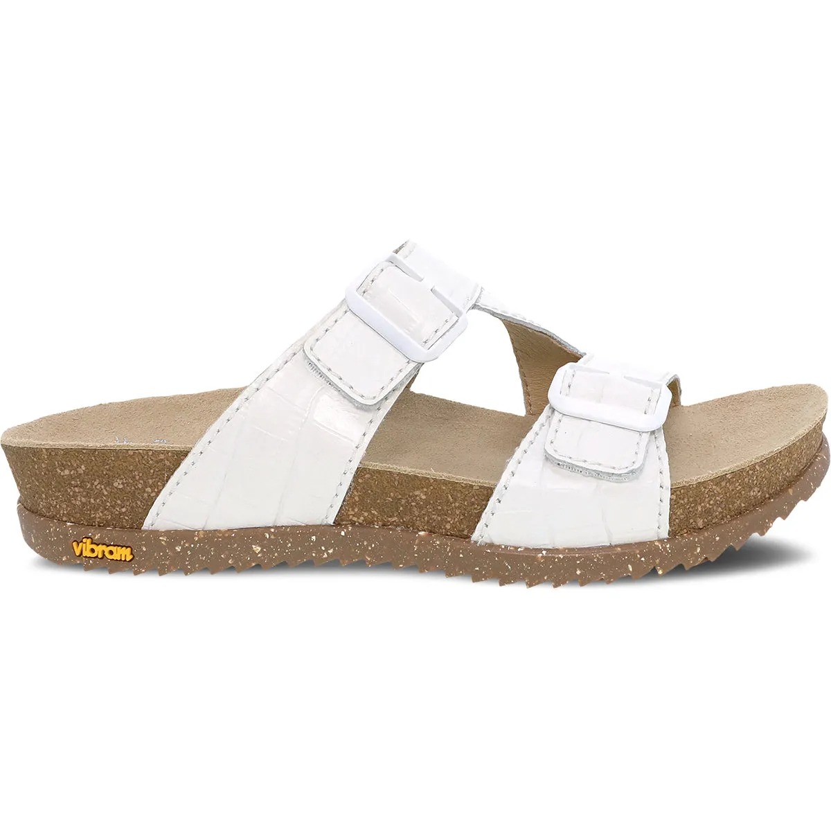 Dansko Dayna Sandal - White Croco