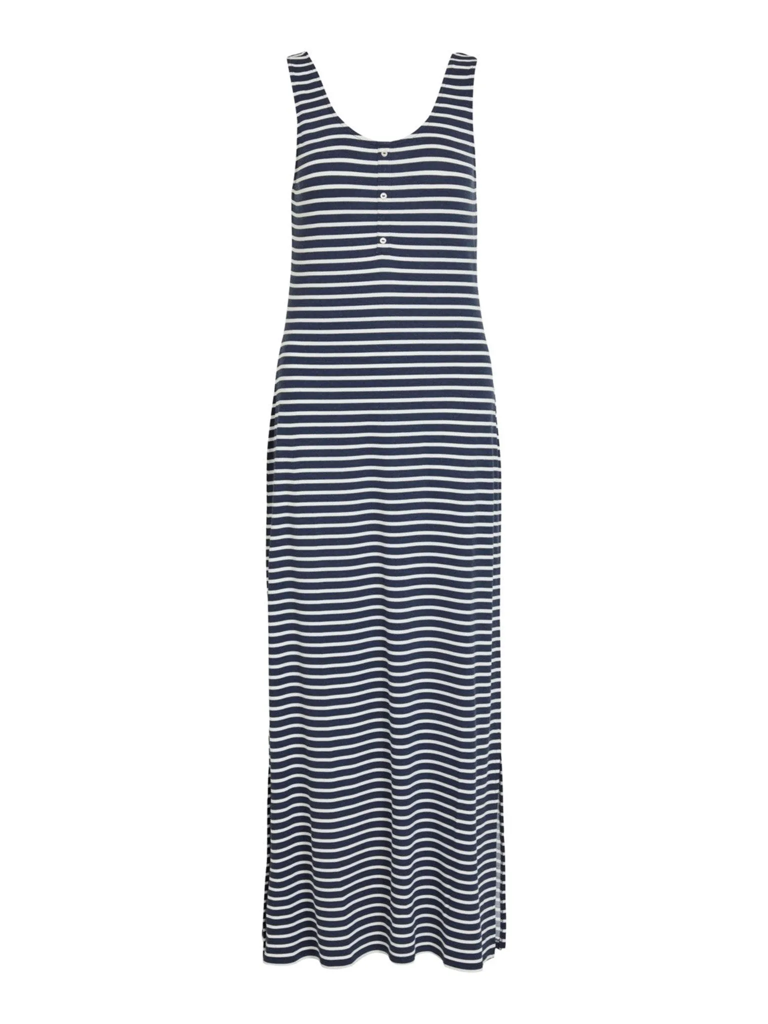 Dell Maxi Kjole - Navy Blazer/Sne Hvid