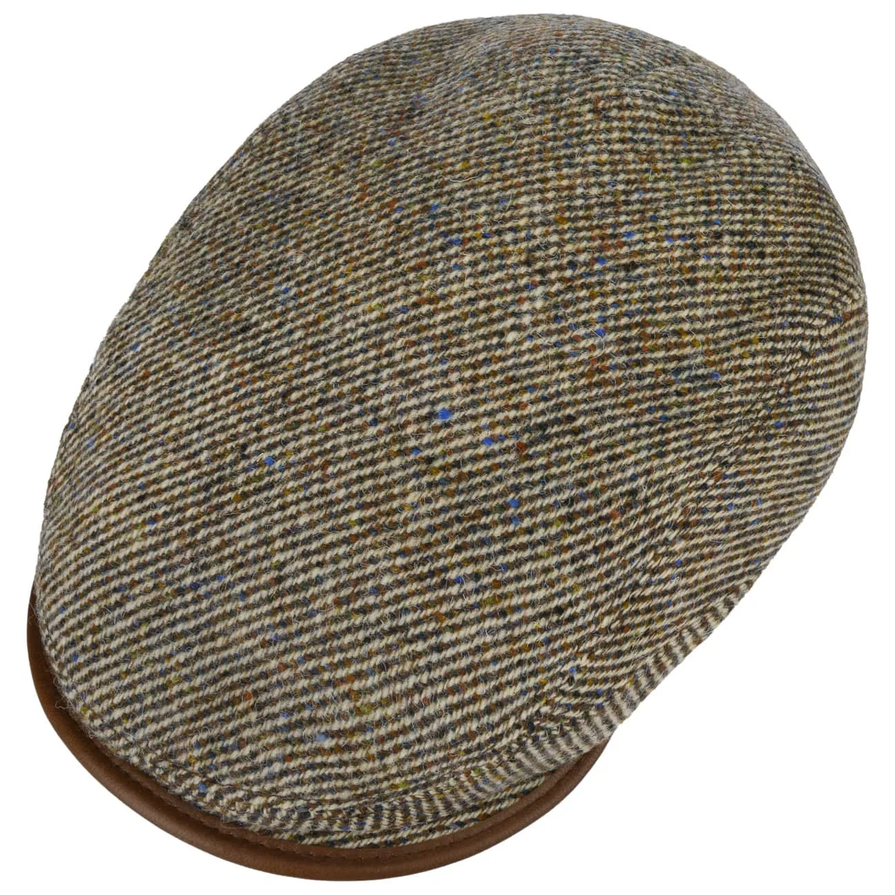 Dennaco Wool Driver Flat Cap by Stetson