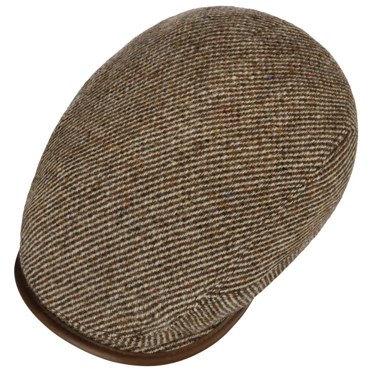 Dennaco Wool Driver Flat Cap by Stetson