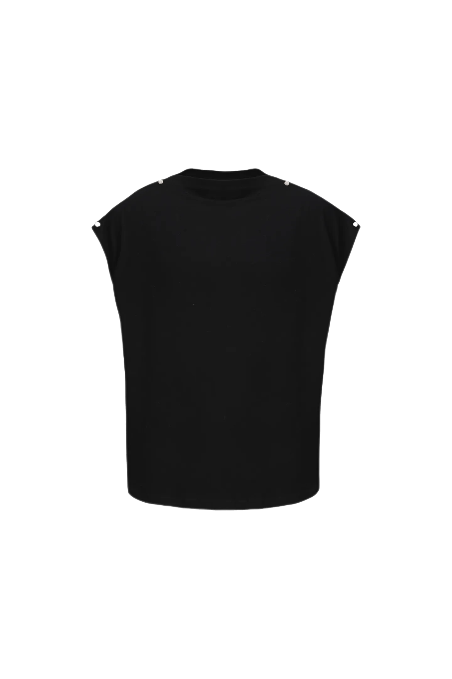 Disark Studded Knitted Boat Neck T-shirt
