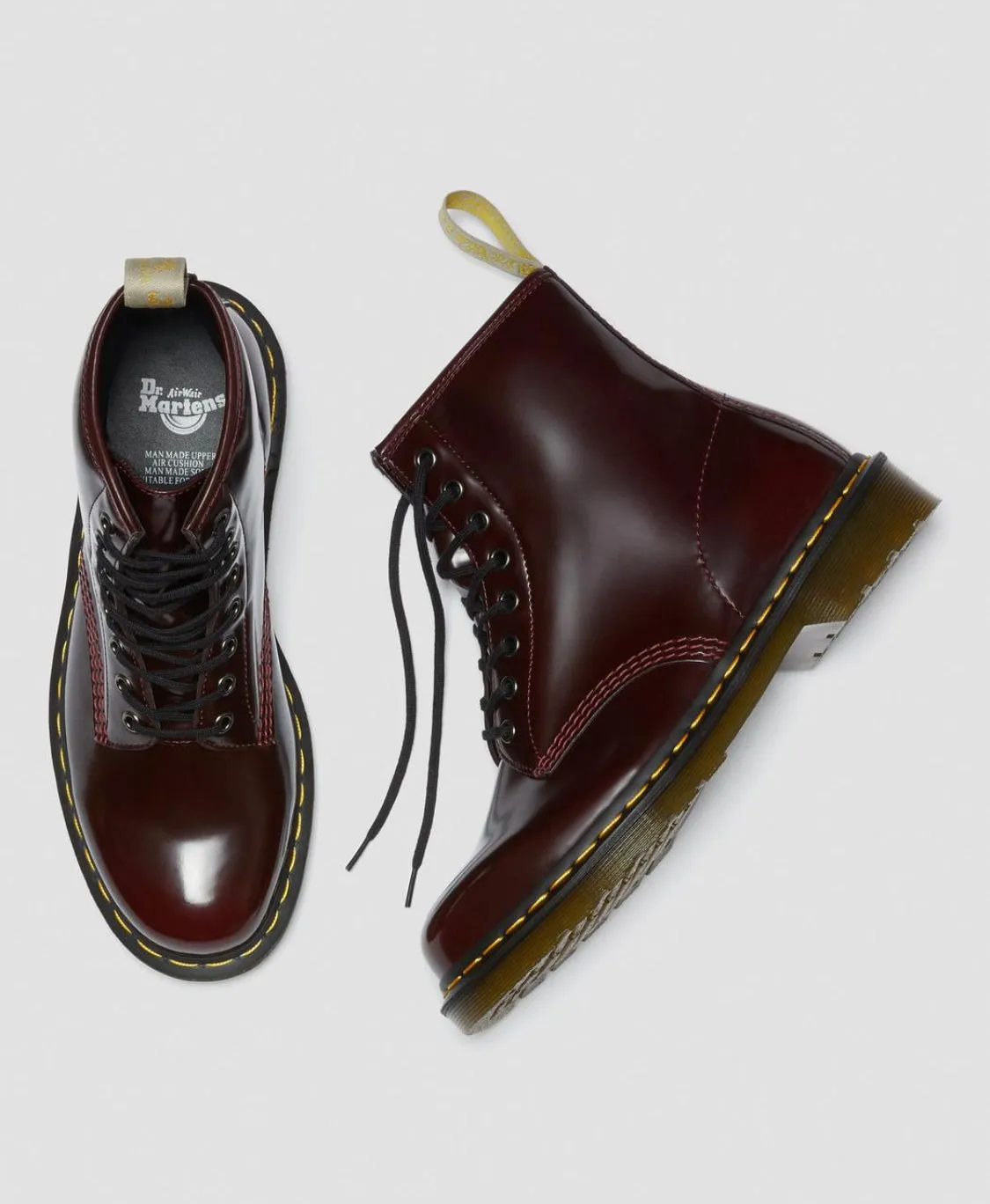 Dr.Martens Vegan 1460 Cherry Red Oxford  Rub Off 23756600