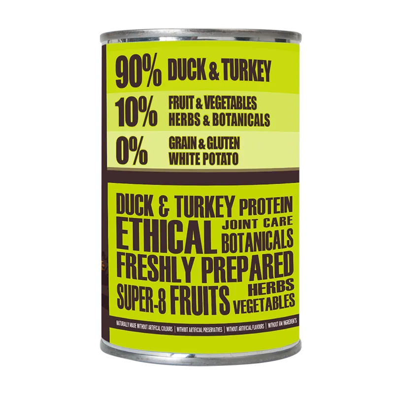 Duck & Turkey Wet Dog Food