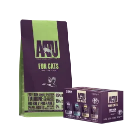 Duck Dry & Wet Cat Food Variety Bundle