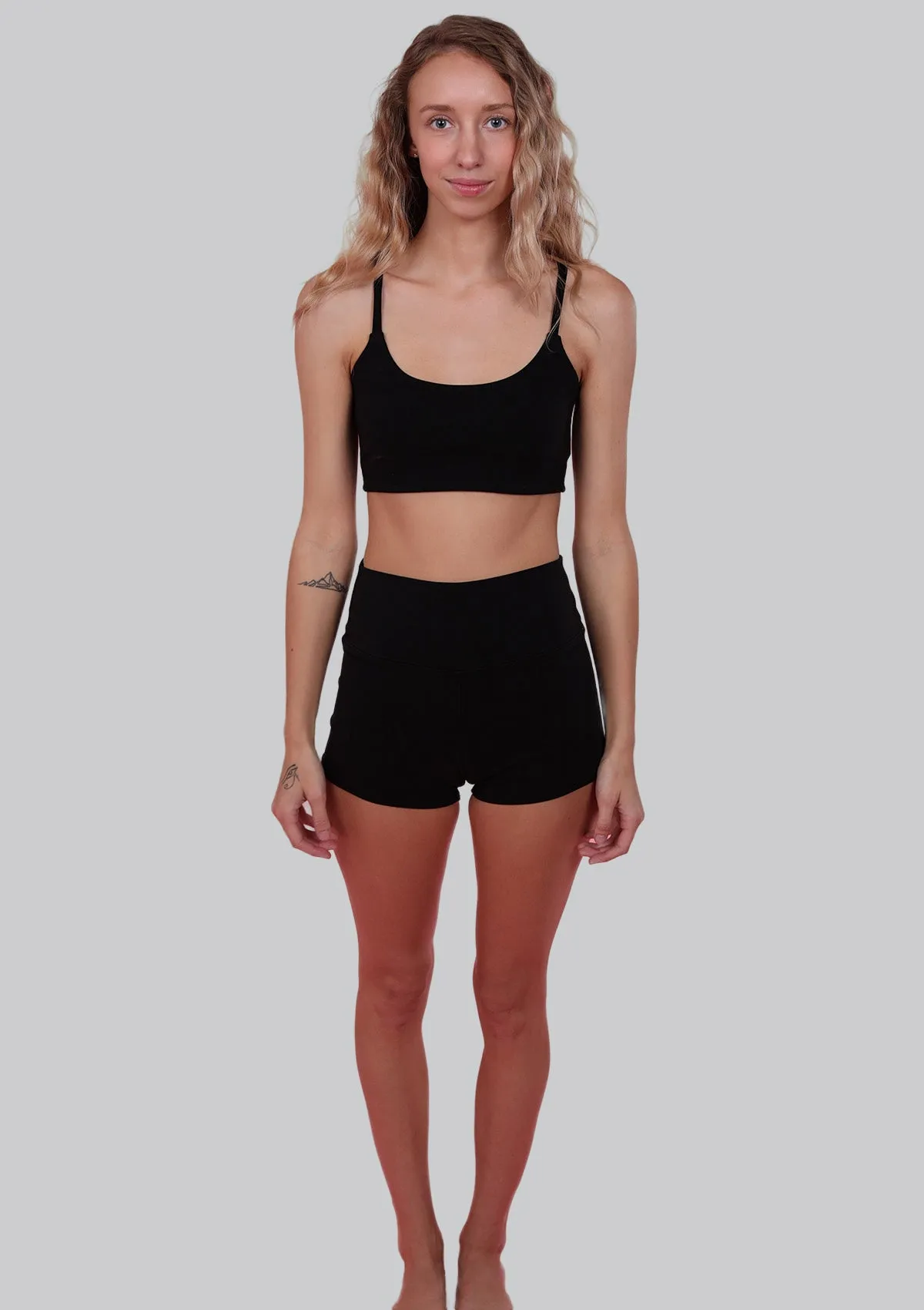 EcoFlex Organic Cotton High-Waist Shorts