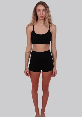 EcoFlex Organic Cotton High-Waist Shorts