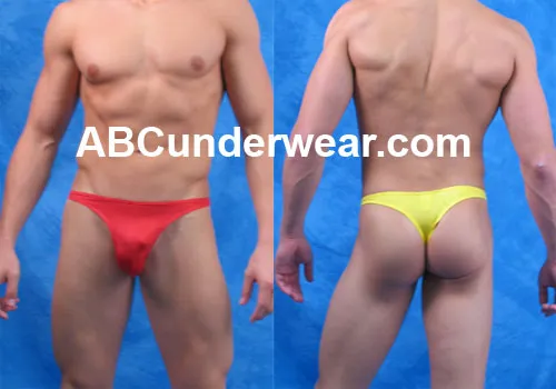 Elegant and Minimalistic Micro Thong in Small Size - White