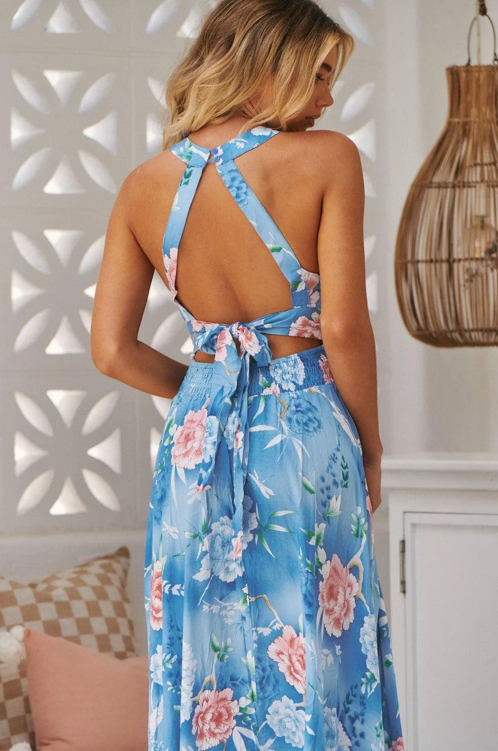 Endless Summer Maxi Dress in Ana Santorina Print