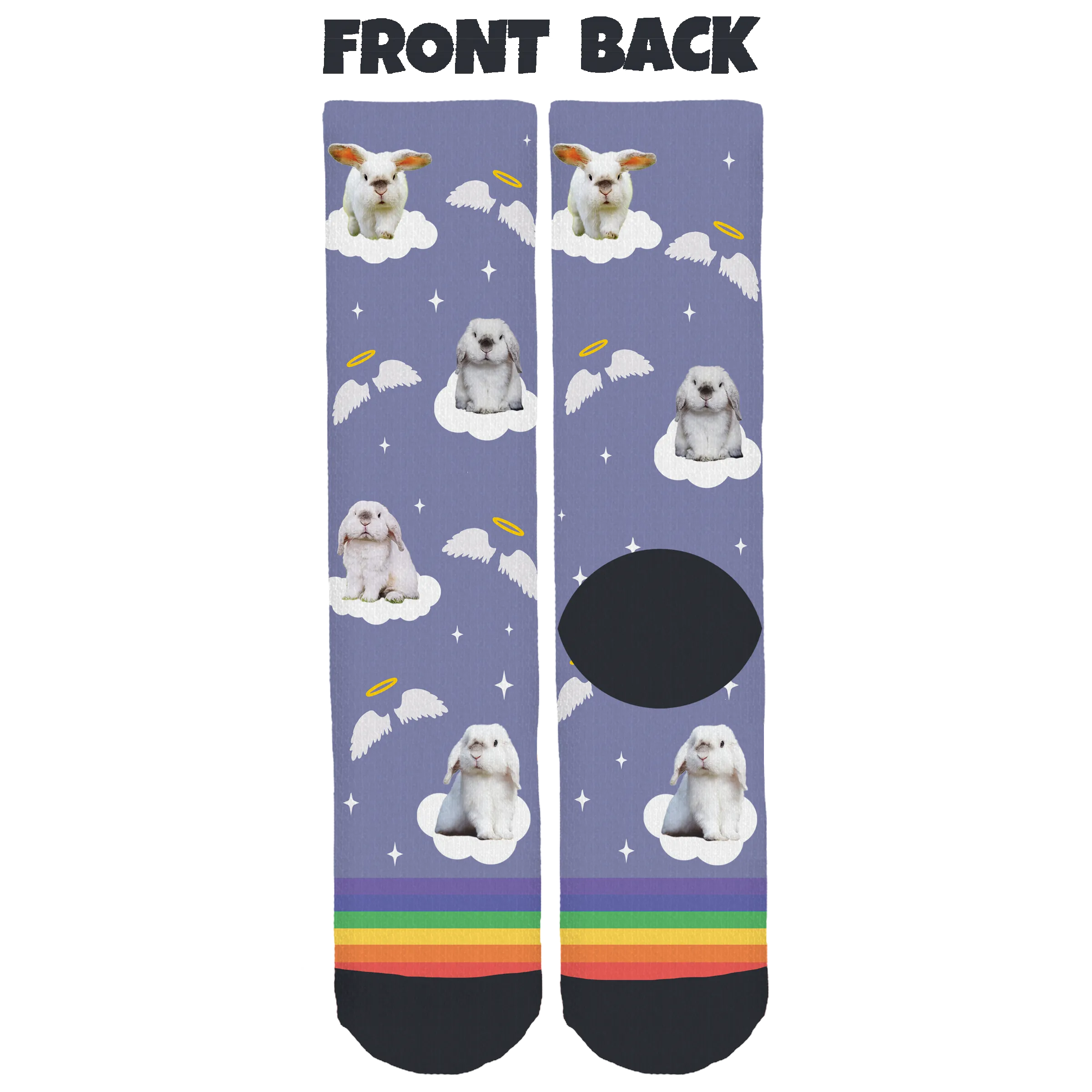 Exempel the Bunny Crew Socks