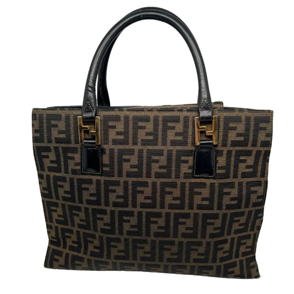 Fendi Zucca Pattern Tote Bag